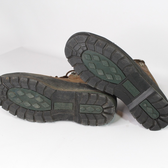 Vtg New Georgia Mens 6.5 M Steel Toe Leather Boots main image 7